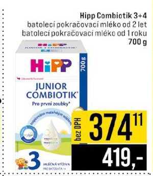 Hipp Combiotik 3+4 batoleci pokračovací mléko 700 g