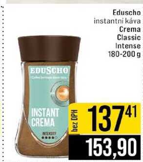 Eduscho instantní káva 180-200 g 