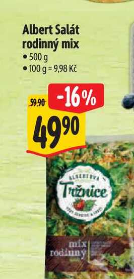 Albert Salát rodinný mix 500 g  