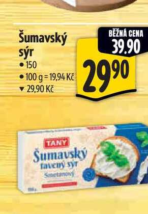 Šumavský sýr 150  g