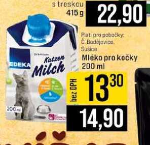 Mléko pro kočky 200 ml