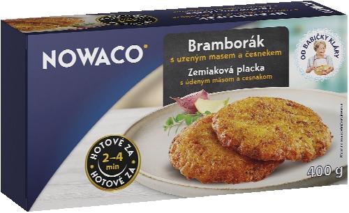 Bramborák s uzeninou a česnekem, 400 g