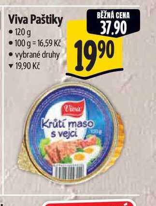 Viva Paštiky 120 g  
