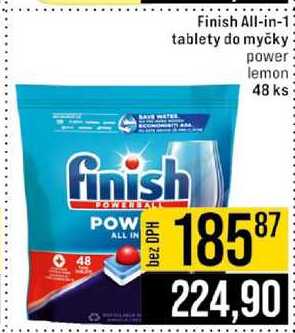 Finish All-in-1 tablety do myčky 48 ks 