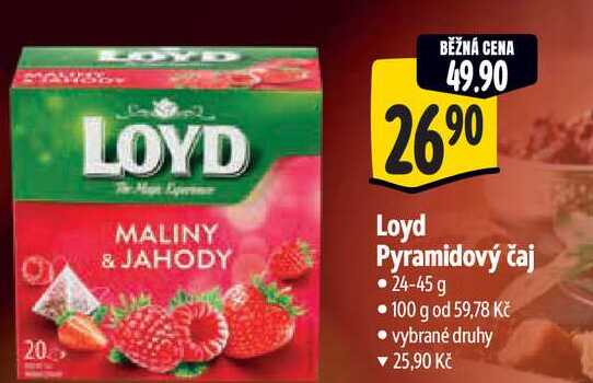   Loyd Pyramidový čaj   24-45 g  