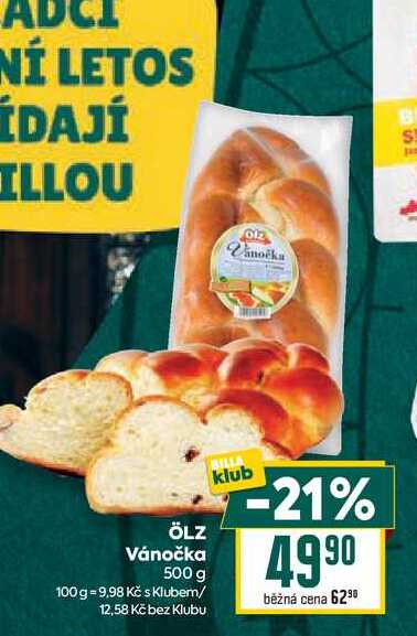 ÖLZ Vánočka 500 g