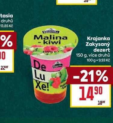 Krajanka Zakysaný dezert 150 g