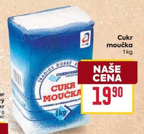 Cukr moučka 1 kg