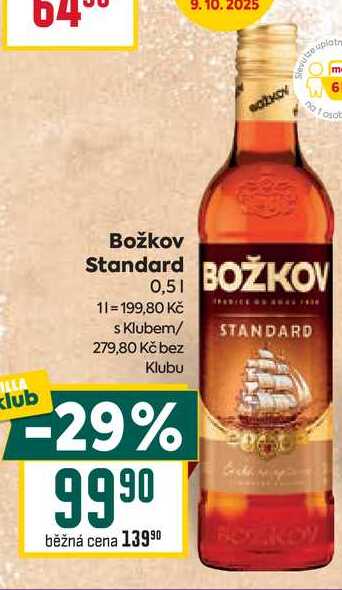 Božkov Standard 0,5l