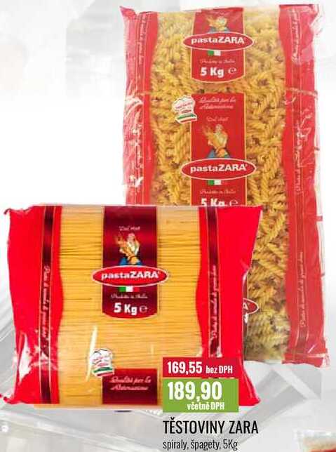 TĚSTOVINY ZARA 5Kg 