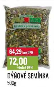 DÝŇOVÉ SEMÍNKA 500g 
