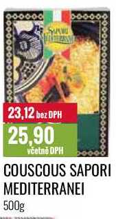 COUSCOUS SAPORI MEDITERRANEI 500g 