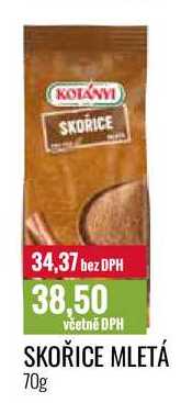 SKOŘICE MLETÁ 70g 