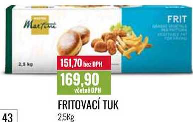 FRITOVACÍ TUK 2,5Kg 