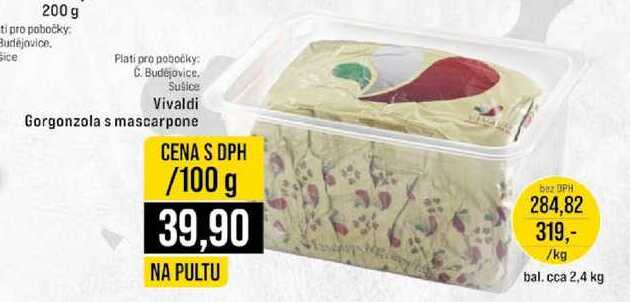 Vivaldi Gorgonzola s mascarpone 100 g