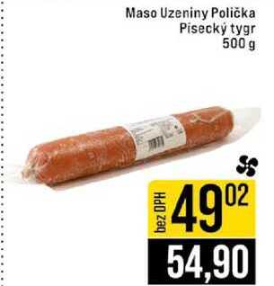 Maso Uzeniny Polička Pisecký tygr 500 g