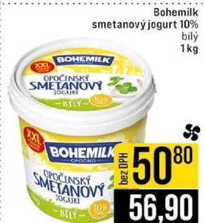 Bohemilk smetanový jogurt 10% 1 kg