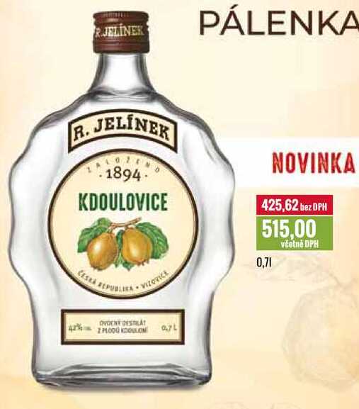 R. JELÍNEK KDOULOVICE 0,7l