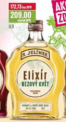 R. JELÍNEK Elixír BEZOVÝ KVĚT 0,7l