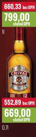 CHIVAS 12 0,7l, 1l