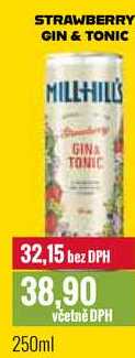 STRAWBERRY GIN & TONIC 250ml