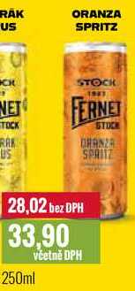 ORANZA SPRITZ 250ml
