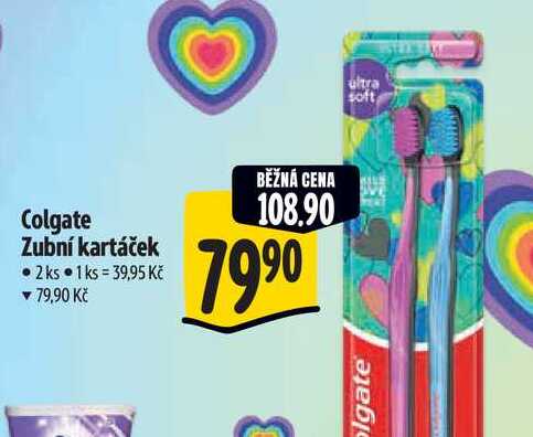 Colgate Zubní kartáček  2 ks 