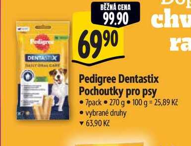   Pedigree Dentastix Pochoutky pro psy 270 g