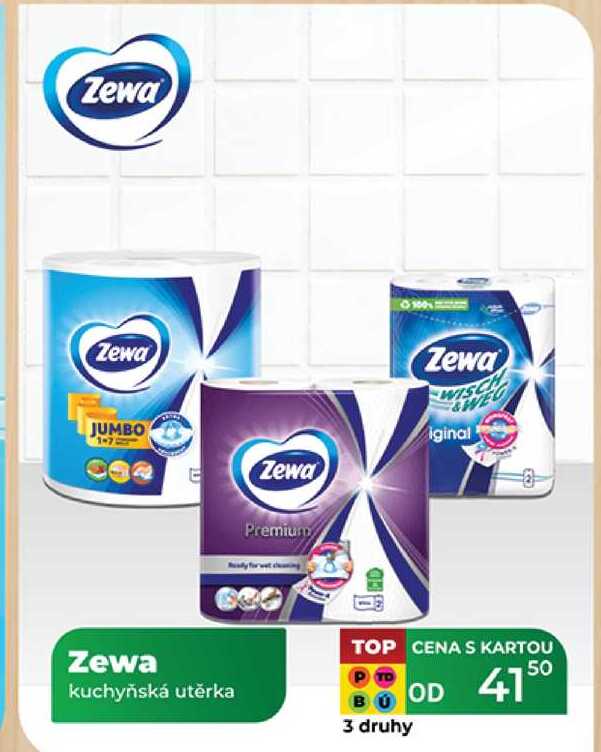 Zewa kuchyňská utěrka 