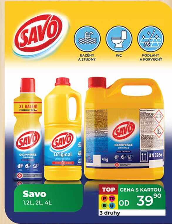 Savo 1,2L, 2L, 4L 