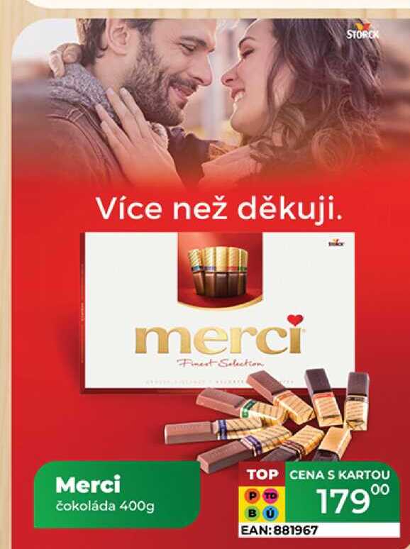 Merci čokoláda 400g 