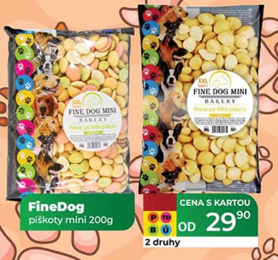 FineDog piškoty mini 200g 