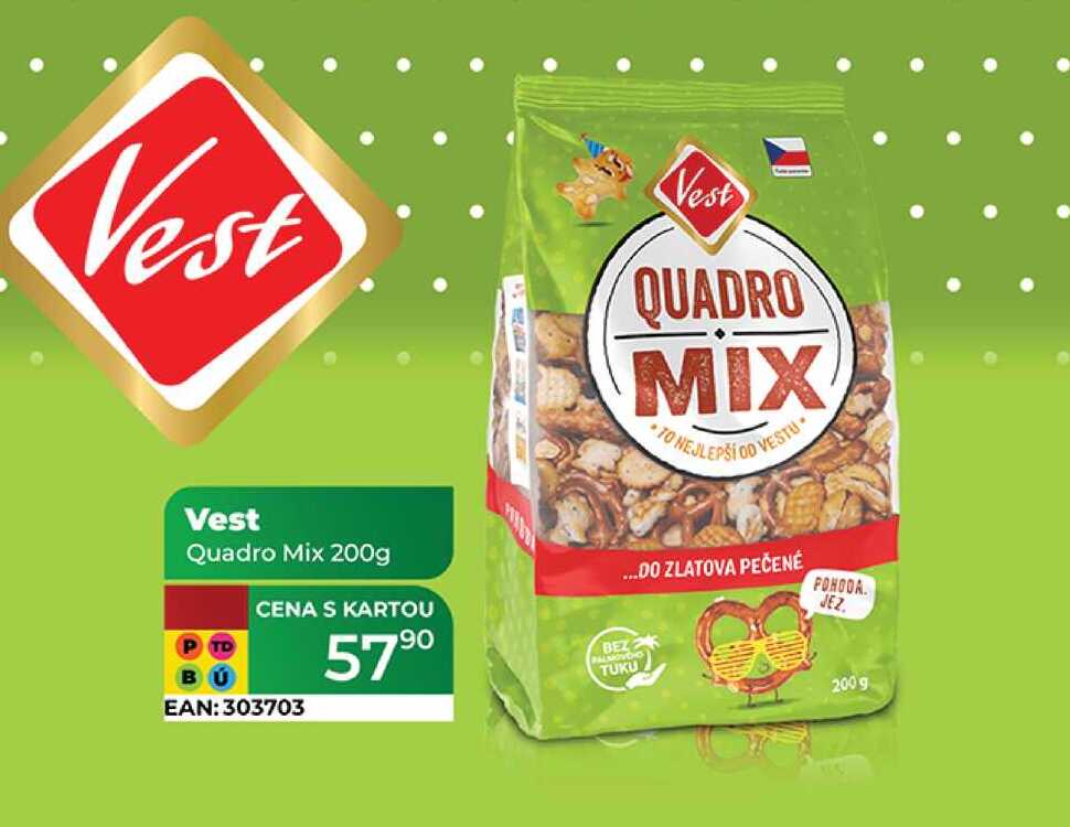 Vest Quadro Mix 200g 