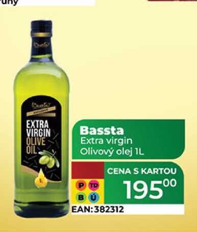 Bassta Extra virgin Olivový olej IL 