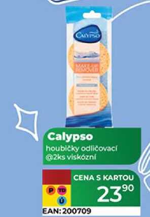 Calypso houbičky odličovací @2ks viskózní  