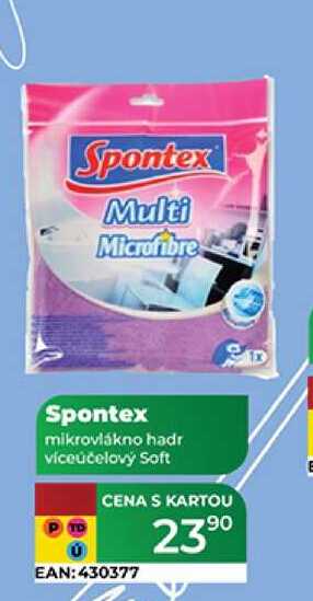 Spontex mikrovlákno hadr víceúčelový Soft  