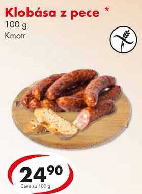 Klobása z pece, 100 g 
