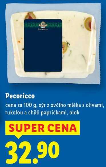 Pecoricco, cena za 100 g