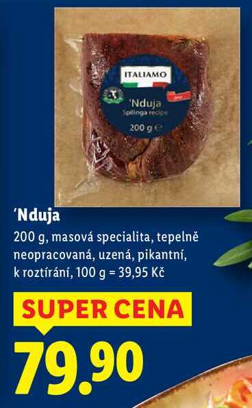 'Nduja, 200 g