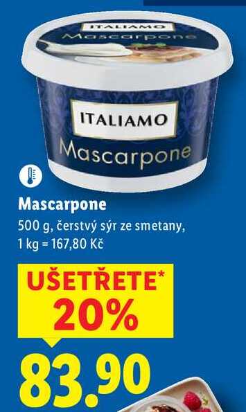 Mascarpone, 500 g