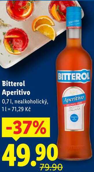 Bitterol Aperitivo, 0,7 l