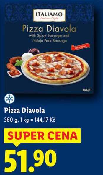Pizza Diavola, 360 g