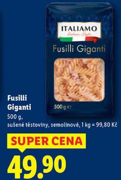 Fusilli Giganti, 500 g