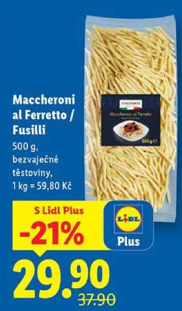 Maccheroni al Ferretto/Fusilli, 500 g