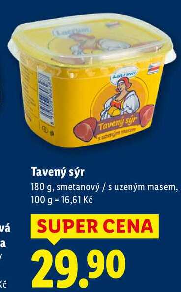 Tavený sýr, 180 g