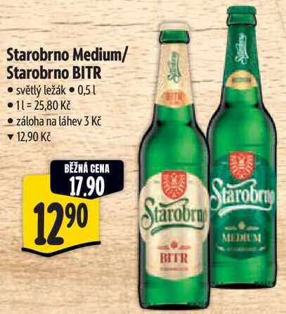 Starobrno BITR, 0,5 l