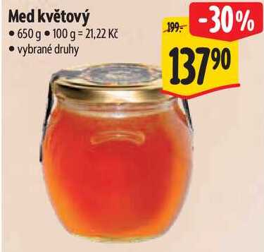 Med květový, 650 g