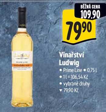 Vinařství Ludwig, 0,75 l