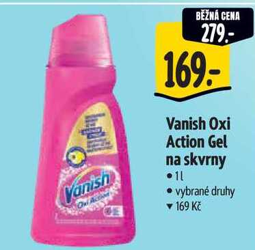 Vanish Oxi Action Gel na skvrny, 1 l