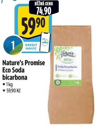 Nature's Promise Eco Soda bicarbona, 1 kg